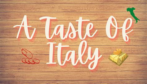 A taste of italy - Taste of Italy is an Italian restaurant that only used all-natural ingredients, homemade sauces, fresh basil, parsley, garlic & tomato, and gourmet dishes. Order Online. Email for Catering. Buy a Giftcard! Our ingredients are always fresh and of the highest quality.